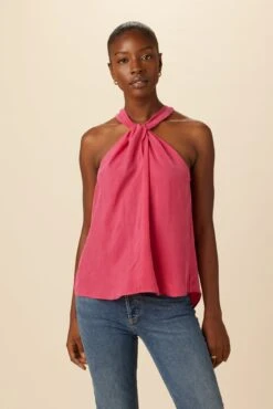 Hayden Cottonseed Cupro Blouse - Stargazer