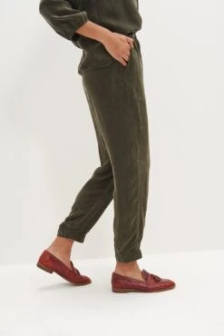 Henri Cupro Joggers - Olive -AGOLDE Style 0074 Henri Cupro Olive 1176 Web c9c77b9d d6c0 4793 bd3f 06c0d4d03bbf
