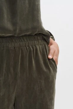 Henri Cupro Joggers - Olive -AGOLDE Style 0074 Henri Cupro Olive 1205 Web a55faf25 0a8f 440b a6b0 6ed209467cb9