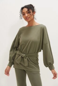 Fleur Reverie Terry Sweatshirt - ReAmour