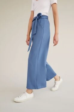 Coco Luxe Fleece Pants -AGOLDE Style 0117 Coco Luxe Tempest Blue 05021 web