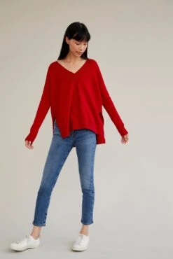 Normandy Sweater - Oatmeal - ReAmour -AGOLDE Style 0146 Normandy Crimson 05687 web 76abc4e4 2f0b 4ca2 b250 b730e4552d98