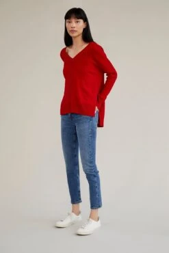Normandy Sweater - Oatmeal - ReAmour -AGOLDE Style 0146 Normandy Crimson 05690 web 6486c094 a554 4457 b198 378ff17cc3a1
