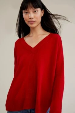 Normandy Sweater - Oatmeal - ReAmour -AGOLDE Style 0146 Normandy Crimson 05712 web c18a58a1 a3b9 43c5 861e 99de1e3a1fd6