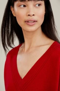 Normandy Sweater - Oatmeal - ReAmour -AGOLDE Style 0146 Normandy Crimson 05765 web 06bcab79 4dd8 47d5 b7e7 bb9250a7821f