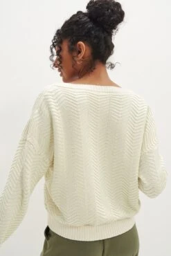 Karina Organic Cotton Cardigan - Mint Ivory - ReAmour -AGOLDE Style 0213 Karina Mint Ivory 1274 web 5004b832 2721 45e1 96b2 245f764304dd