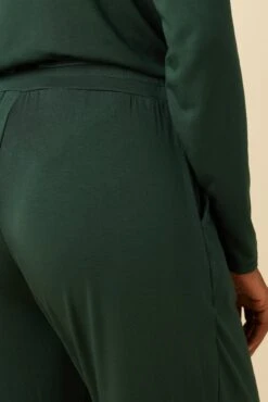 Lark Dream Knit Pajama Pants - Darkest Spruce -AGOLDE Style 0236 Lark Darkest Spruce1 6