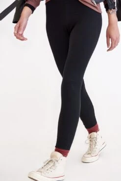 Magda Dream Rib Leggings -AGOLDE Style 0260 Magda Dream Rib Black 1804 web