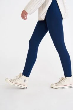 Magda Dream Rib Leggings -AGOLDE Style 0260 Magda Dream Rib Ocean 1328 web