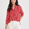 Bixby Washable Silk Blouse - Lille Floral