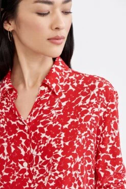 Bixby Washable Silk Blouse - Lille Floral -AGOLDE Style 0263 Bixby Lille Floral 1270 web 39b057cf b134 47e0 96e9 c26a7de39f82
