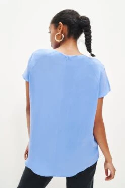 Delilah Cupro Top - Sky -AGOLDE Style 0273 Delilah Sky 1111 Web 2c142627 6977 45f2 92d0 410ed796b879