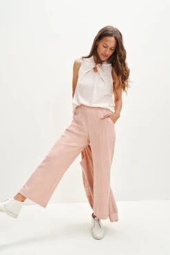 Willow Paris Rib Pants - Rose -AGOLDE Style 0305 Willow Paris Rib Rose 1157 web e0c74afa 0d86 4a63 8b2a e9fb8387688a