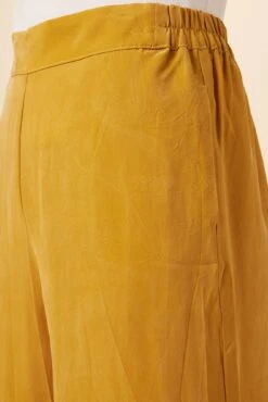 Sol Cottonseed Cupro Pant - Chai -AGOLDE Style 0353 Sol Chai 4