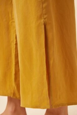 Sol Cottonseed Cupro Pant - Chai -AGOLDE Style 0353 Sol Chai 6