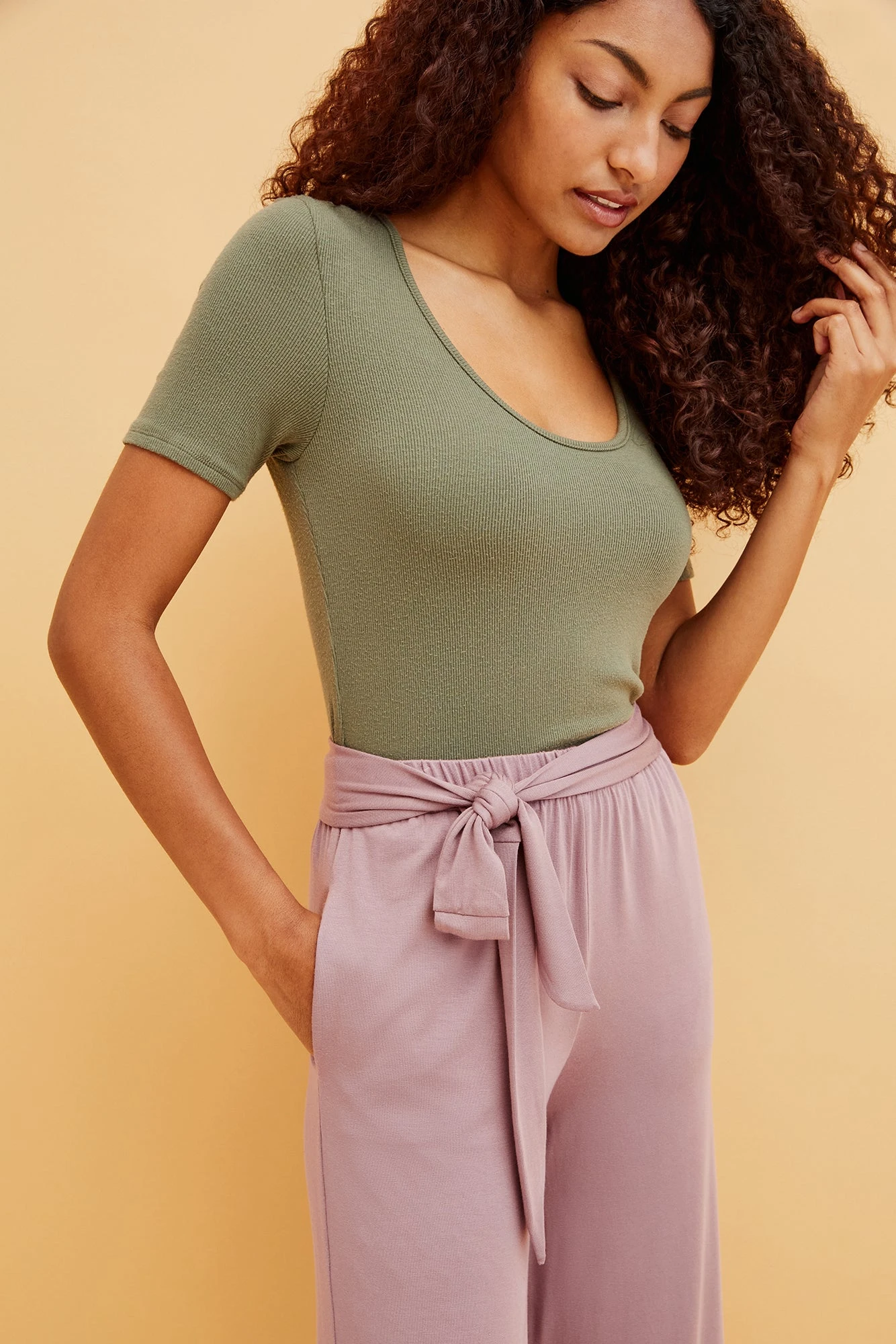 Rowan Zero-Waste Pant - Lilac 4 Rowan Zero-Waste Pant - Lilac - Image 4