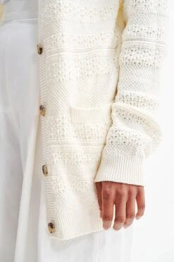 Esme Organic Cotton Cardigan - ReAmour -AGOLDE Style 0373 Esme Cardigan Oat 2159 web 07849bb1 04af 453c ac1d 9455496c1e20