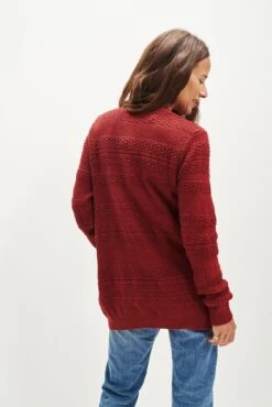 Esme Organic Cotton Cardigan - ReAmour -AGOLDE Style 0373 Esme Cardigan Sumac 0407 web fb17e1b8 93a4 47eb b768 736ee2a5b5ae