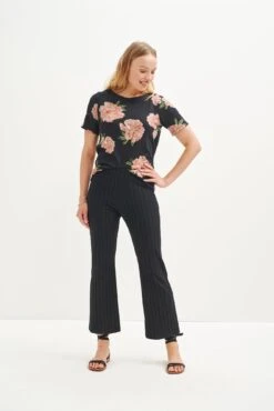 Gwen Ribbed Pants - ReAmour -AGOLDE Style 0389 Gwen Black 1640 web 3a27ff18 1357 4fe1 8890 78d1fbe206c8