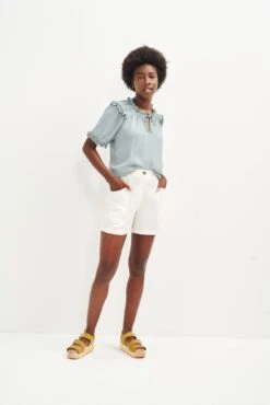 Zuri Cupro Blouse - Eucalyptus 7 Zuri Cupro Blouse - Eucalyptus -AGOLDE Style 0396 Zuri Eucalyptus 0226 web c4ac5c1f beae 46bb b47d 856a0c112aae