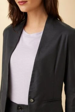 Meredith Femme Fête Blazer - Pewter -AGOLDE Style 03 7930 Meredith Pewter 4