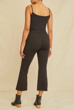 Beatrice Cropped Flare Pant -AGOLDE Style 0429 Beatrice Cropped Flare Black 0653 web