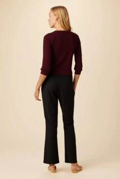 Dia Paris Rib Top - Plum -AGOLDE Style 0524 Dia Plum 3