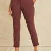 Graziella Ponte Twill Pants - Mocha