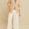 Minka Organic Cotton Cardigan - Tan - ReAmour