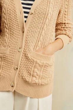 Minka Organic Cotton Cardigan - Tan - ReAmour 12 Minka Organic Cotton Cardigan - Tan - ReAmour -AGOLDE Style 0553 Minka Tan 2046 web 23688de4 8a4b 4d35 bcfd 3a55cfc3f0bf