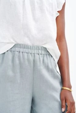 Salice Linen Pants - ReAmour -AGOLDE Style 0558 Salice Linen Eucalyptus 1246 web 7da1820a 9ced 47bd a01c 020c2117dba2