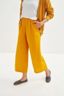 Salice Linen Pants - ReAmour -AGOLDE Style 0558 Salice Linen Sunflower 1976 web 210dcae7 1a3f 46a5 8160 c6314ff7be96