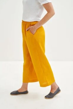 Salice Linen Pants - ReAmour -AGOLDE Style 0558 Salice Linen Sunflower 1994 web 73fd2c7e d046 4e6f 8a37 b913a0255c26