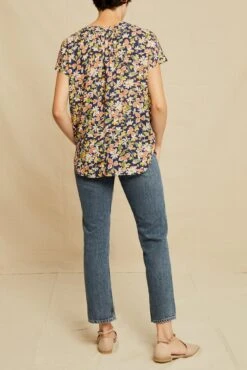 Renata Ecovero Blouse -AGOLDE Style 0607 Renata Ecovero Mojave Bloom 0014 web