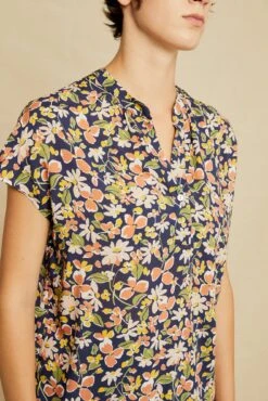 Renata Ecovero Blouse -AGOLDE Style 0607 Renata Ecovero Mojave Bloom 0049 web