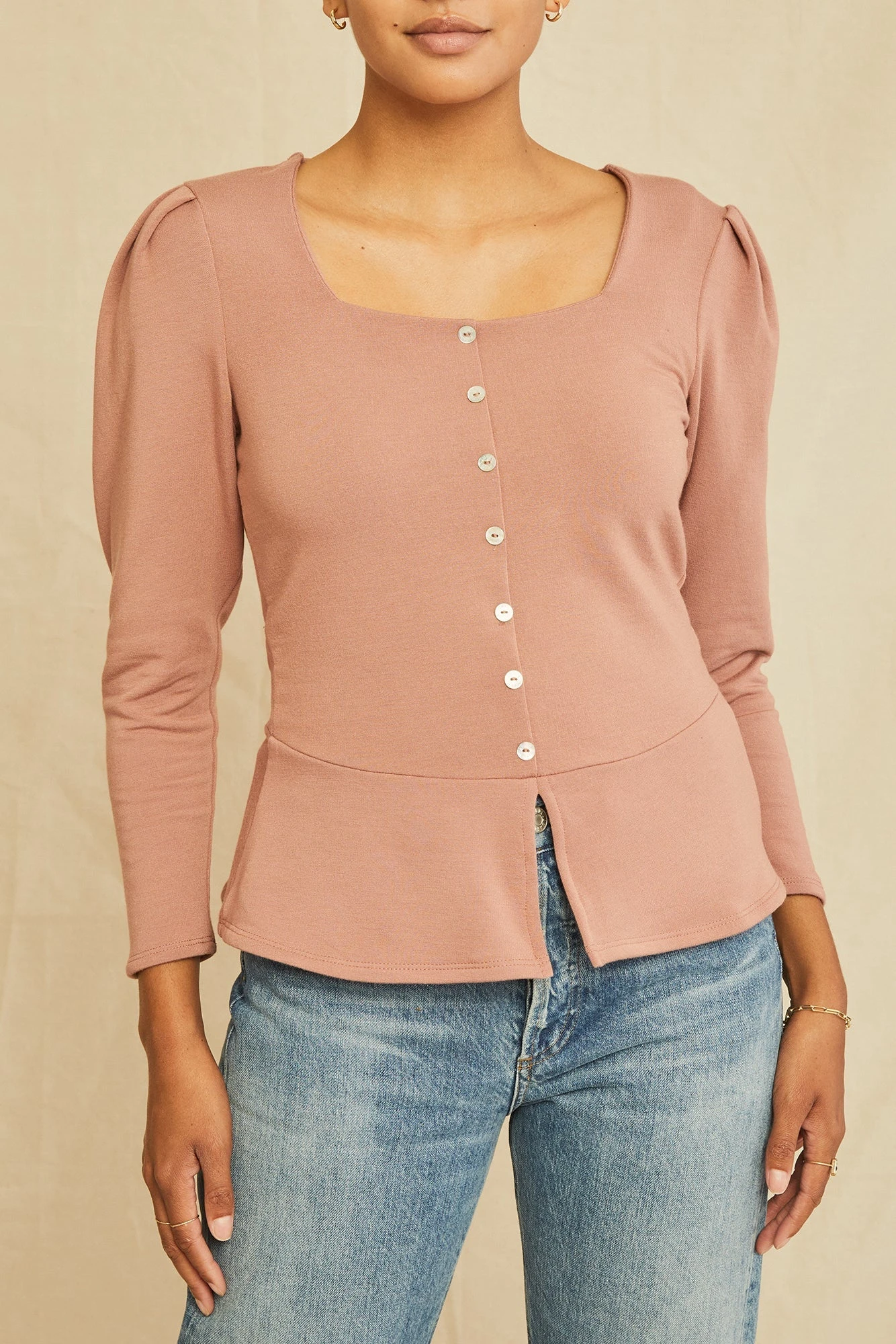 Fitz Luxe Fleece Top - Quartz 1 Fitz Luxe Fleece Top - Quartz