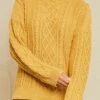 Demiah Organic Cotton Sweater - Gold - ReAmour