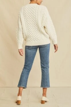 Hope Wool Sweaters - Ivory - ReAmour -AGOLDE Style 0674 Hope Ivory 4481 web 830d19b6 3c44 4219 8099 47272ec047b6