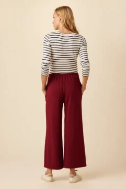 Eugenia Luxe Fleece Pant - Mulberry -AGOLDE Style 0716 Eugenia Luxe Mulberry 3