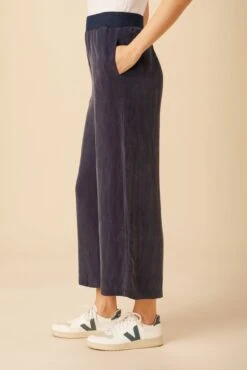 Salice Mixed Cupro Pants - Ocean -AGOLDE Style 0721 Salice Pant Mixed Media Ocean 2 93c58cfd ae4c 41b5 b4d5 bfc6efdd6f6d