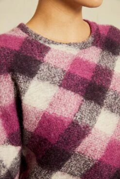 Lola Upcycled Cropped Sweatshirt - ReAmour 8 Lola Upcycled Cropped Sweatshirt - ReAmour -AGOLDE Style 0735 Lola Petaluma Plaid 10272 web 64259b0d 538e 4c46 83dd 19bcbe1e5ba9