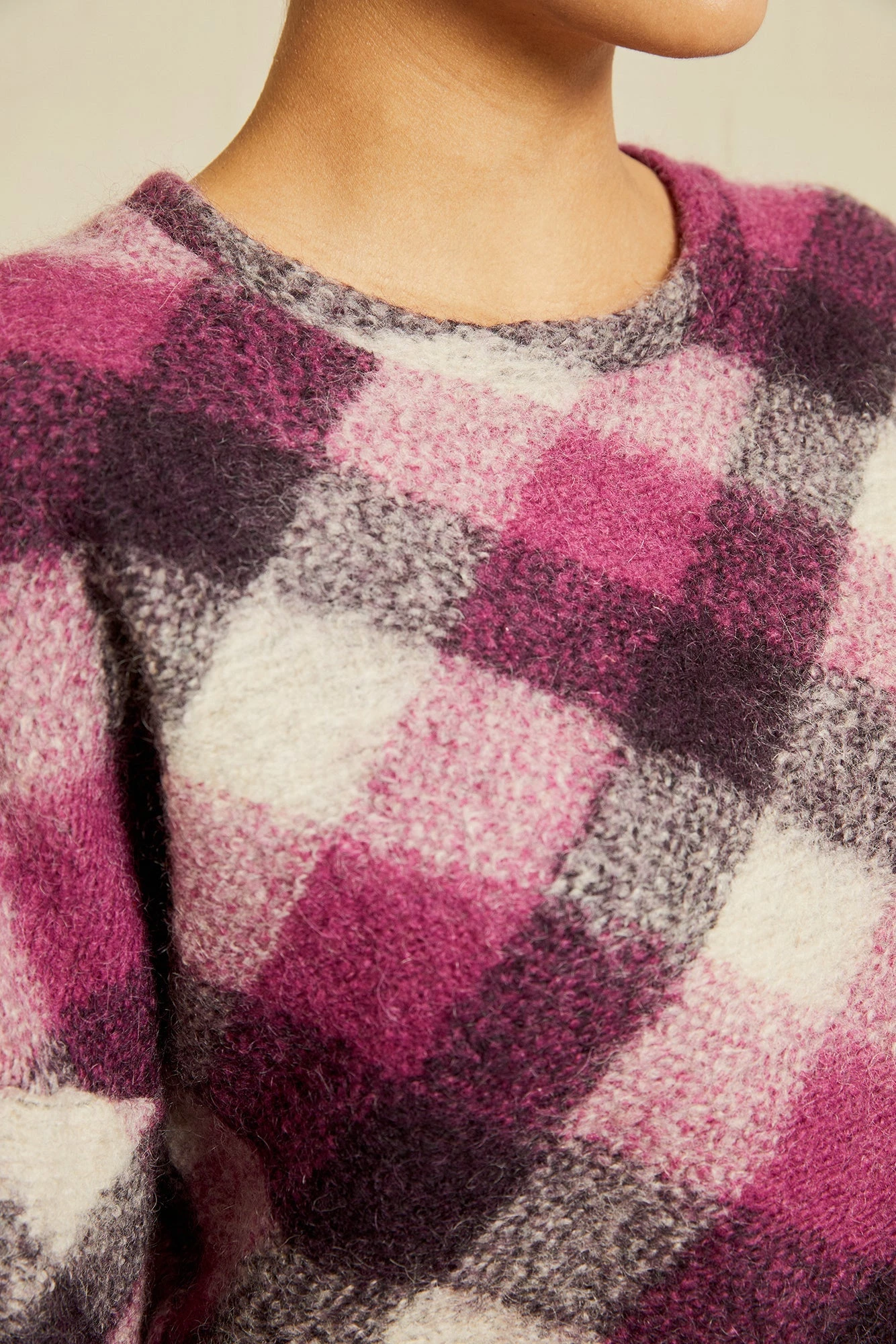 Lola Upcycled Cropped Sweatshirt - ReAmour 4 Lola Upcycled Cropped Sweatshirt - ReAmour - Image 4