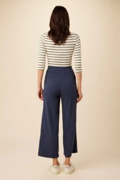 Charlie Wide Leg Pant - Navy -AGOLDE Style 0761R3 Charlie Navy 3