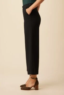 Charlie Wide Leg Pant - Black -AGOLDE Style 0761 Charlie Black 2