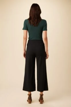 Charlie Wide Leg Pant - Black -AGOLDE Style 0761 Charlie Black 3