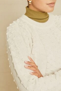 Laurel Wool Sweater - Ivory - ReAmour -AGOLDE Style 0774 Laurel Ivory 14990 web 6a0580ec 12cb 4206 8148 f252fd07fa4a