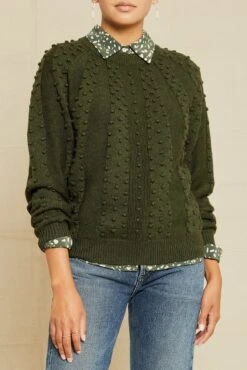 Laurel Wool Sweater - Olive - ReAmour