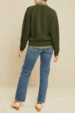 Laurel Wool Sweater - Olive - ReAmour -AGOLDE Style 0774 Laurel Olive 14900 web 1970a09b 07cd 4bb1 9af6 14edc973df53