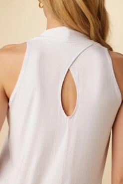 Suzanna Dream Knit Top - White -AGOLDE Style 0798 Suzanna White 5