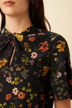 Seville Washable Silk Blouse - Saint Germain Floral -AGOLDE Style 0806 Seville St. Germain Floral 4